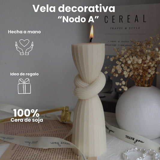 Vela decorativa “Nodo”A