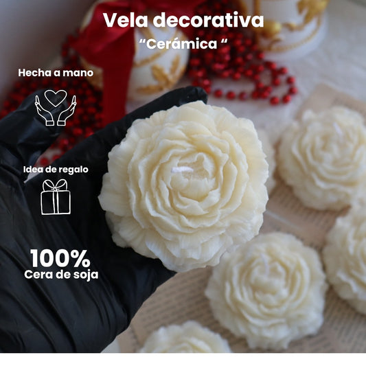 Vela decorativa “Flower” 1 unid